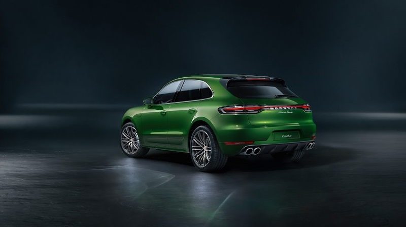 The 2020 Porsche Macan Turbo has 434 hp and fancy brakes.
